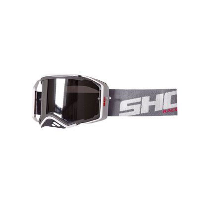Gafas de motocross Shot LITE - GREY WHITE MATT 2020