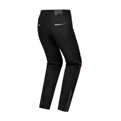 Pantalones impermeable Ixon LEO OVERPANT - Negro / Blanco