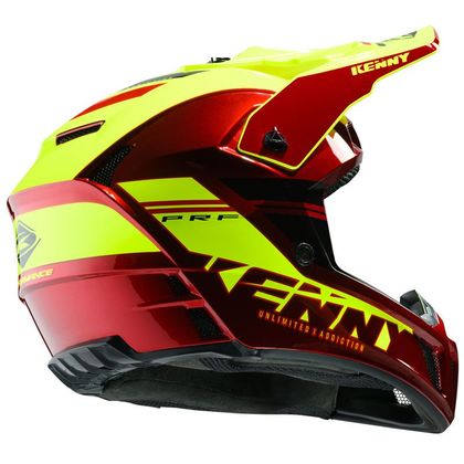 Casco de motocross Kenny PERFORMANCE PRF - GRAPHIC - RED CANDY 2020