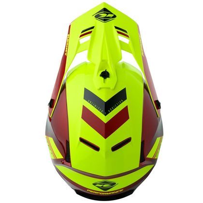 Casco de motocross Kenny PERFORMANCE PRF - GRAPHIC - RED CANDY 2020
