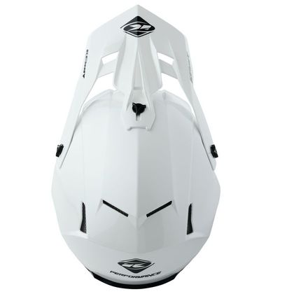 Casque cross Kenny PERFORMANCE PRF - SOLID - WHITE PEARL 2021