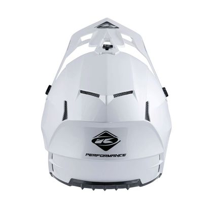 Casque cross Kenny PERFORMANCE SOLID WHITE PEARL 2023