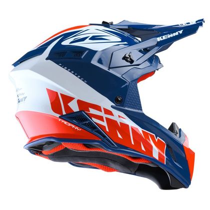 Casque cross Kenny TROPHY - GRAPHIC - NAVY RED 2020