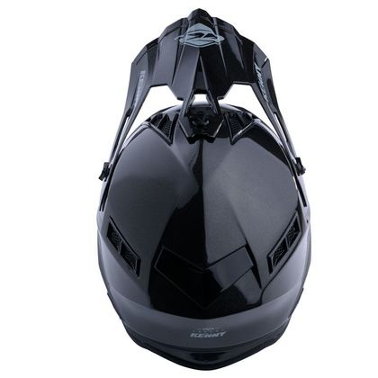 Casque cross Kenny TROPHY - SOLID - GLOSSY BLACK METALIC 2020