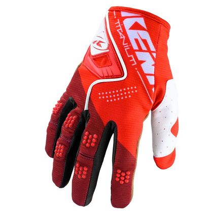 Guantes de motocross Kenny TITANIUM - RED 2020 Ref : KE1223 
