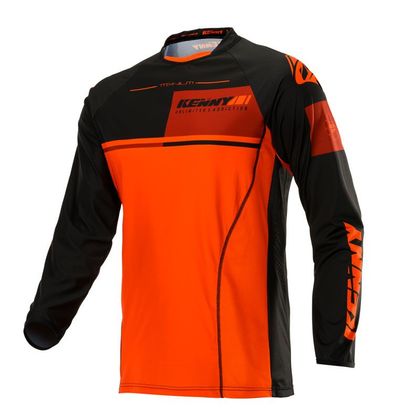 Camiseta de motocross Kenny TITANIUM - BLACK ORANGE 2020 Ref : KE1143 