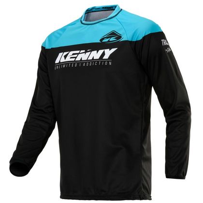 Camiseta de motocross Kenny TRACK RAW - BLACK TURQUOISE 2020 Ref : KE1277 