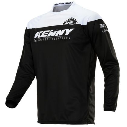 Camiseta de motocross Kenny TRACK RAW - BLACK WHITE 2020 Ref : KE1276 