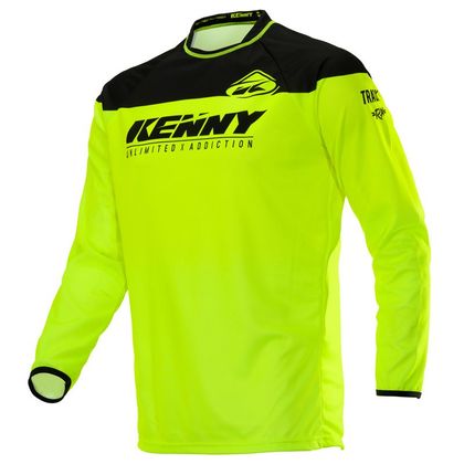 Camiseta de motocross Kenny TRACK RAW - NEON YELLOW 2020 Ref : KE1278 