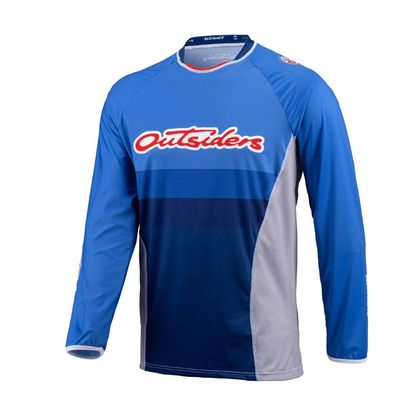Camiseta de motocross Kenny PERFORMANCE OUTSIDERS GRADIENT 2022 - Azul Ref : KE1641 