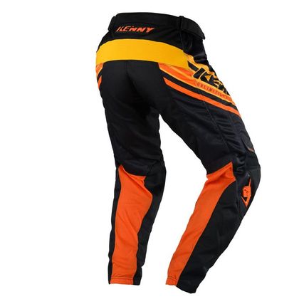 Pantalón de motocross Kenny TRACK - VICTORY - BLACK ORANGE 2020