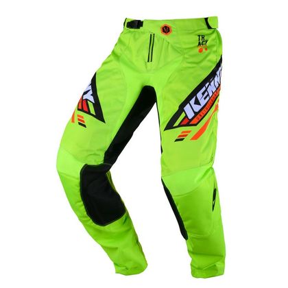 Pantalón de motocross Kenny TRACK - VICTORY - LIME BLACK 2020 Ref : KE1177 