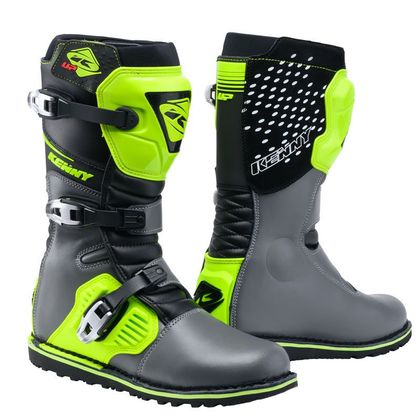 Bottes cross Kenny TRIAL UP - BLACK GREY NEON YELLOW 2023