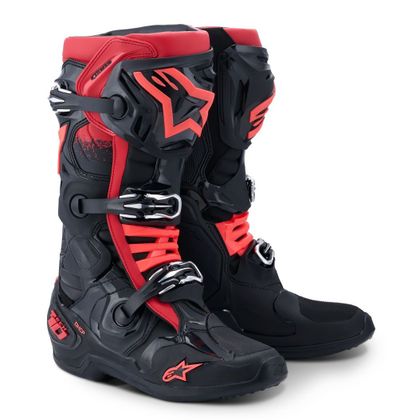 Alpinestars TECH 10 2025 Laarzen - Zwart / Rood Ref: AP3936 