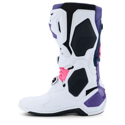 Alpinestars TECH 10 2025 Cross boots - White / Purple