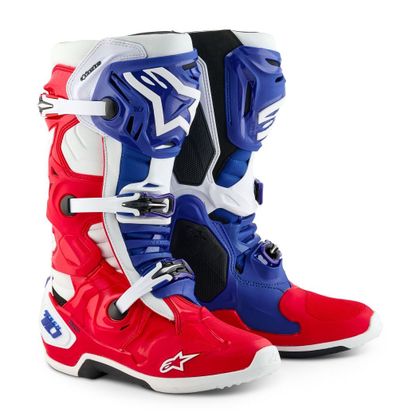 Alpinestars TECH 10 - BEPERKTE EDITIE - FORTITUDE 2025 Laarzen - Rood / Wit Ref: AP3836 
