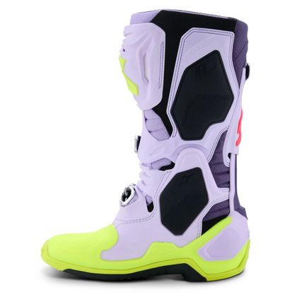 Alpinestars TECH 10 - GESUPERVISEERD 2025 Laarzen - Paars / Geel