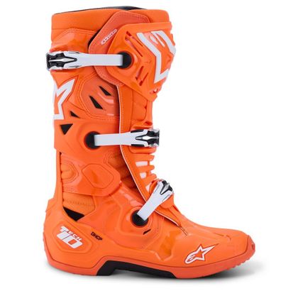 Alpinestars TECH 10 - SUPERVENTED 2025 Cross boots - Orange / Black