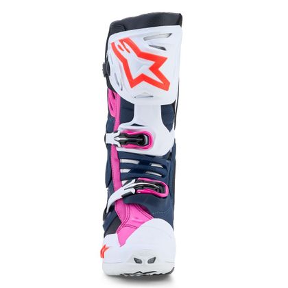 Krosové boty Alpinestars TECH 10 - SUPERVENTED 2027 - Modrá / Bílá