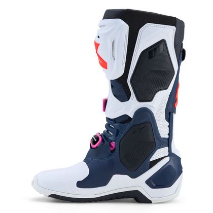 Krosové boty Alpinestars TECH 10 - SUPERVENTED 2027 - Modrá / Bílá