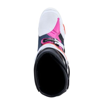 Krosové boty Alpinestars TECH 10 - SUPERVENTED 2027 - Modrá / Bílá