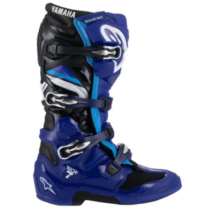 Bottes cross Alpinestars YAMAHA TECH 7 2026 - Bleu / Noir