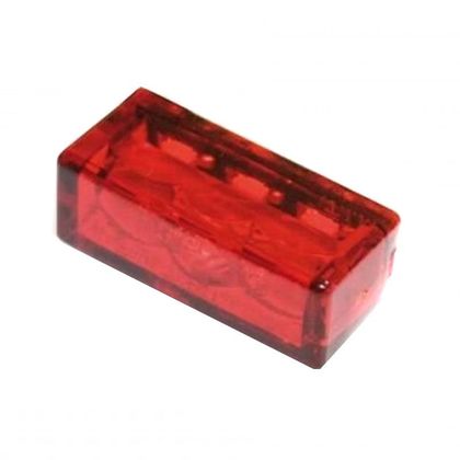 Feux arrière Brazoline Cube H rouge à led universel - Rouge