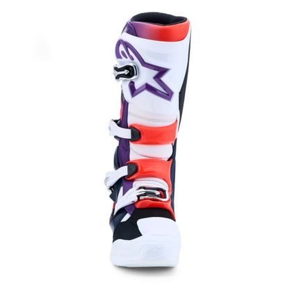 Bottes cross Alpinestars TECH 7 2027 - Violet / Blanc