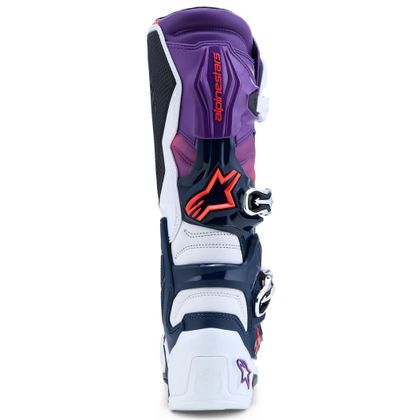 Bottes cross Alpinestars TECH 7 2027 - Violet / Blanc