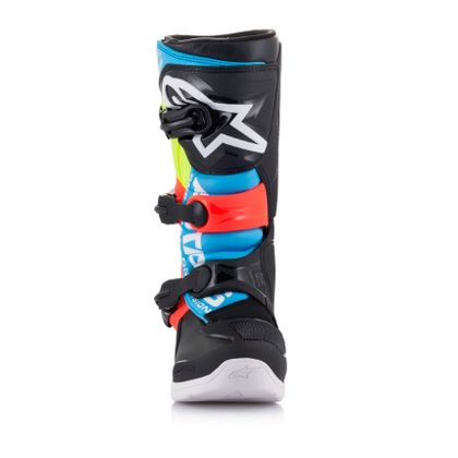 Bottes cross Alpinestars TECH 3S YOUTH - BLACK YELLOW FLUO RED FLUO