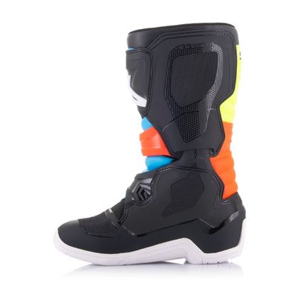 Bottes cross Alpinestars TECH 3S YOUTH - BLACK YELLOW FLUO RED FLUO