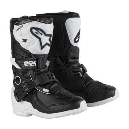 Alpinestars TECH 3S KIDS - BLACK WHITE Cross boots
