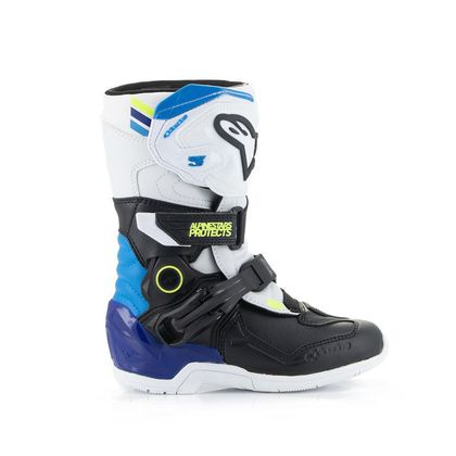 Alpinestars TECH 3S KINDEREN - ZWART WIT Laarzen - Wit / Zwart