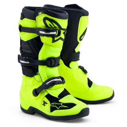Bottes cross Alpinestars TECH 7 S ENFANT - Jaune / Noir Ref : AP4619 