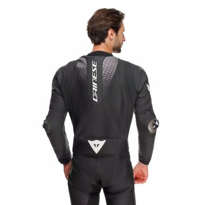 Dainese LAGUNA SECA 6 PERF 1 PIECE Kombi - Schwarz / Weiß