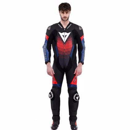 Dainese LAGUNA SECA 6 PERF 1 PIECE Pak - Zwart / Blauw
