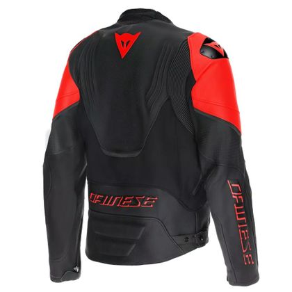 Dainese RACING 5 PERF Motorradjacke - Schwarz / Rot
