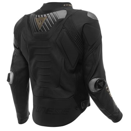 Blouson Moto Dainese SUPER SPEED 5 PERFORE - Noir / Jaune