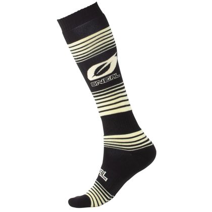 Calcetines O'Neal MX - STRIPES - BLACK YELLOW