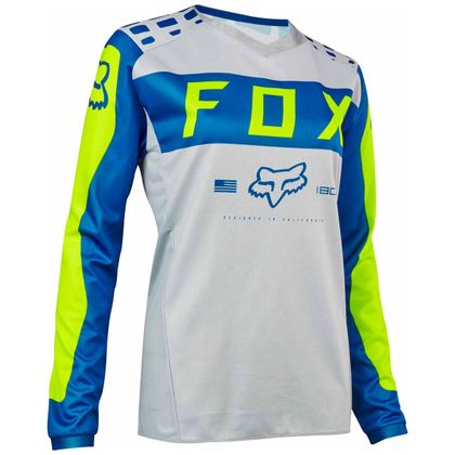 Camiseta de motocross Fox 180 WOMENS  - GRIS AZUL 2017 Ref : FX1292 