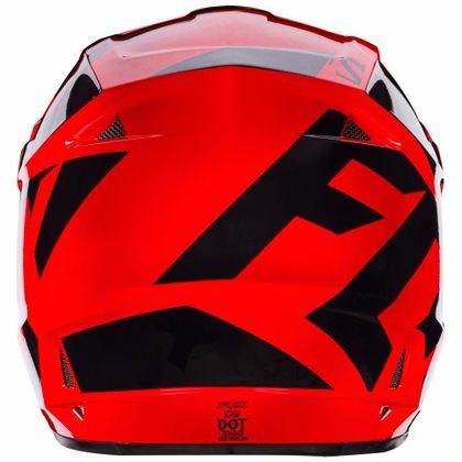 Casque cross Fox V1 YOUTH RACE  - ROUGE
