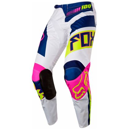 Pantalón de motocross Fox 180 YOUTH FALCON  - AZUL MARINO BLANCO