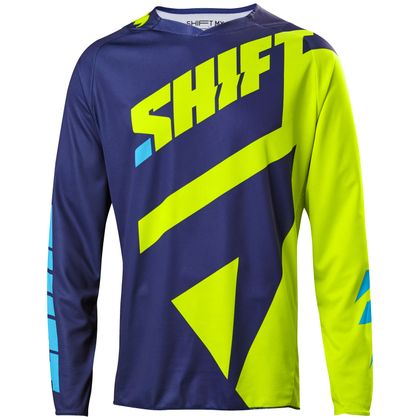Camiseta de motocross Shift 3LACK MAINLINE  - AMARILLO FLÚOR 2017 Ref : SHF0174 