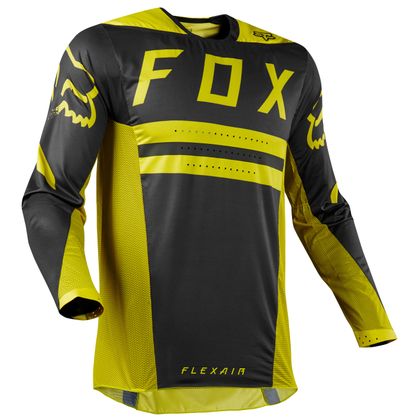 Camiseta de motocross Fox FLEXAIR PREEST - AMARILLO OSCURO -  2018