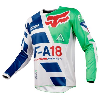 Camiseta de motocross Fox 180 SAYAK - VERDE -  2018 Ref : FX1601 