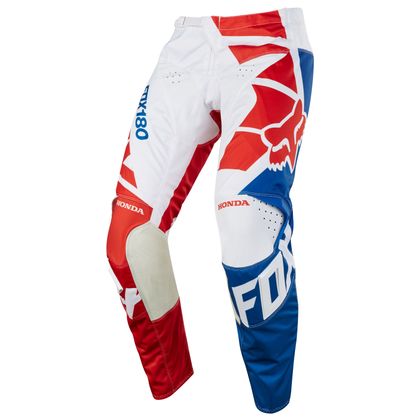 Pantaloni da cross Fox 180 HONDA - ROSSO -  2018 Ref : FX1621 