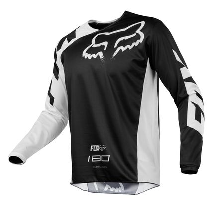 Camiseta de motocross Fox 180 YOUTH RACE - NEGRO -  Ref : FX1727 