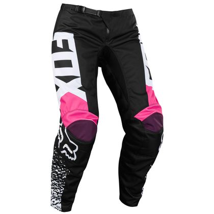 Pantalón de motocross Fox 180 YOUTH GIRLS - NEGRO ROSA - 