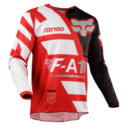 Camiseta de motocross Fox 180 KID SAYAK - ROJO - 