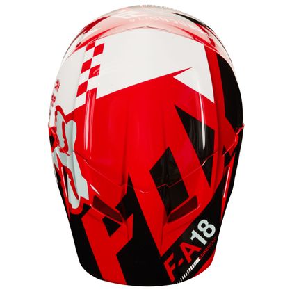 Casque cross Fox V1 YOUTH SAYAK - ROUGE - 